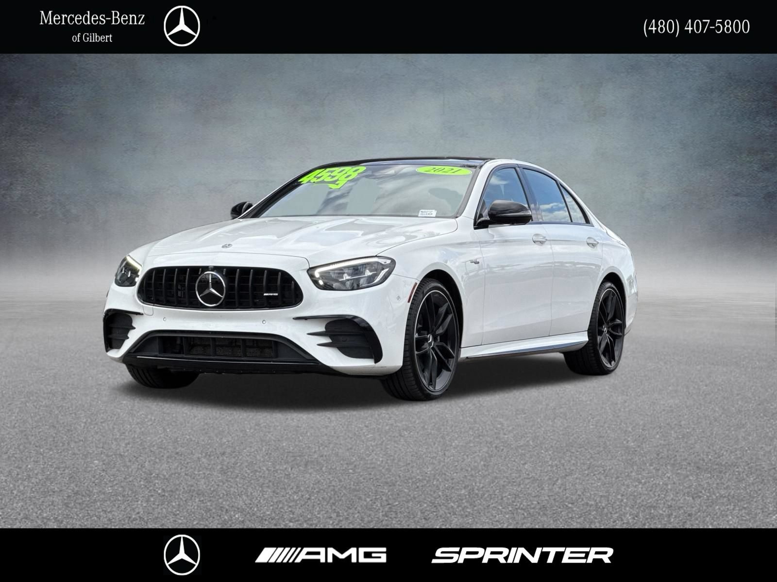 Used 2021 Mercedes-Benz E 53 AMG 4MATIC Sedan