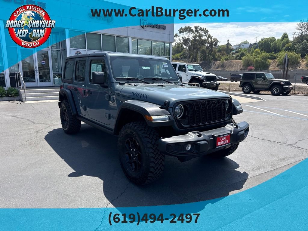 Certified 2025 Jeep Wrangler Unlimited Sport S 4xe