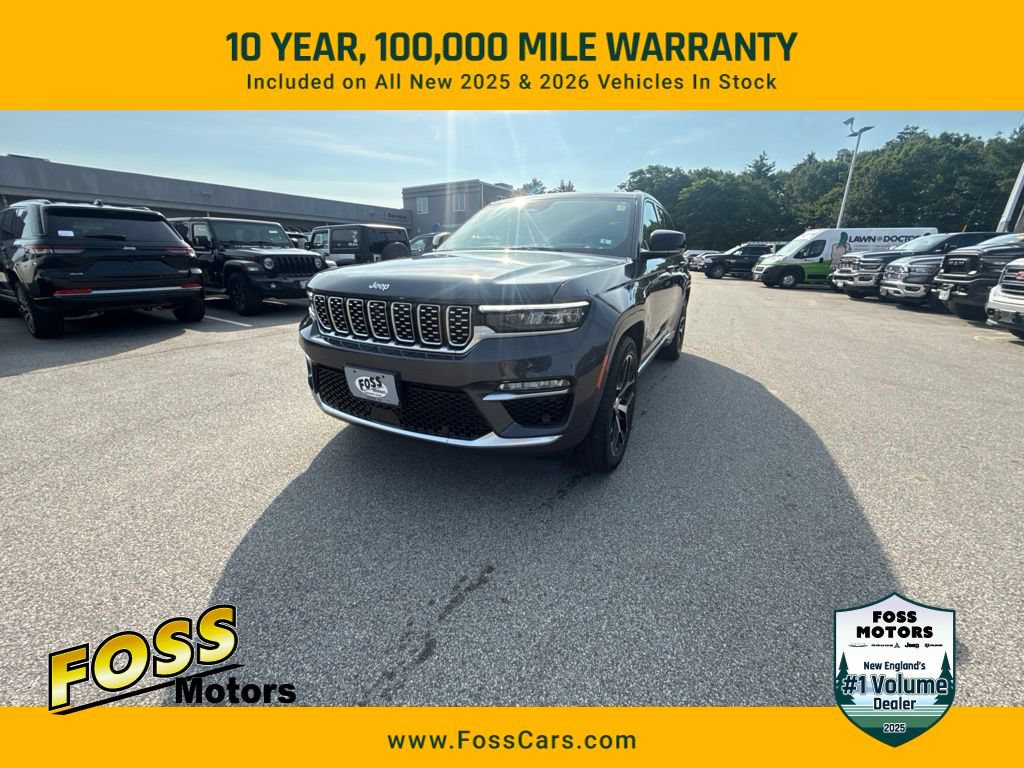 Certified 2025 Jeep Grand Cherokee Summit w/ Adv Protech Group IV