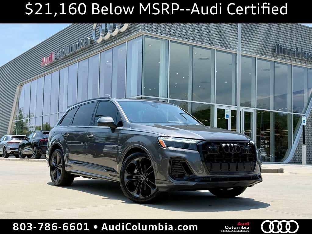 Certified 2025 Audi Q7 3.0T Prestige
