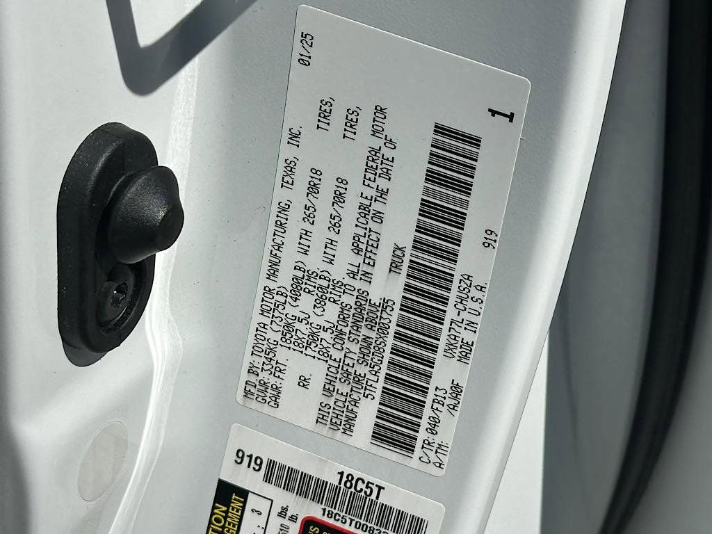 2025 Toyota Tundra SR5