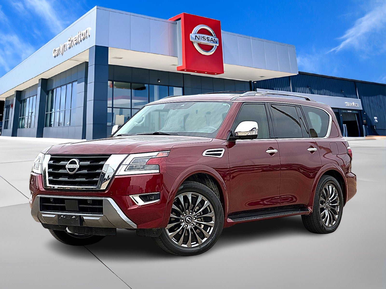 Used 2023 Nissan Armada Platinum w/ Captain's Chairs Package