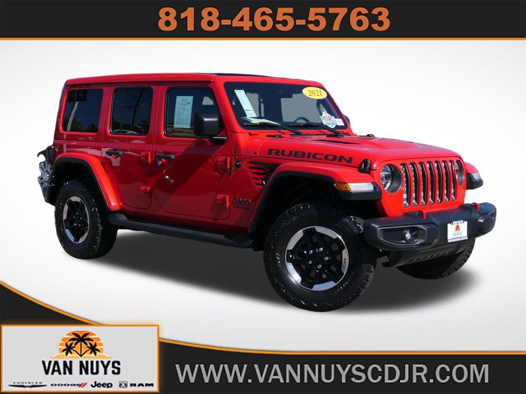 Used 2021 Jeep Wrangler Unlimited Rubicon