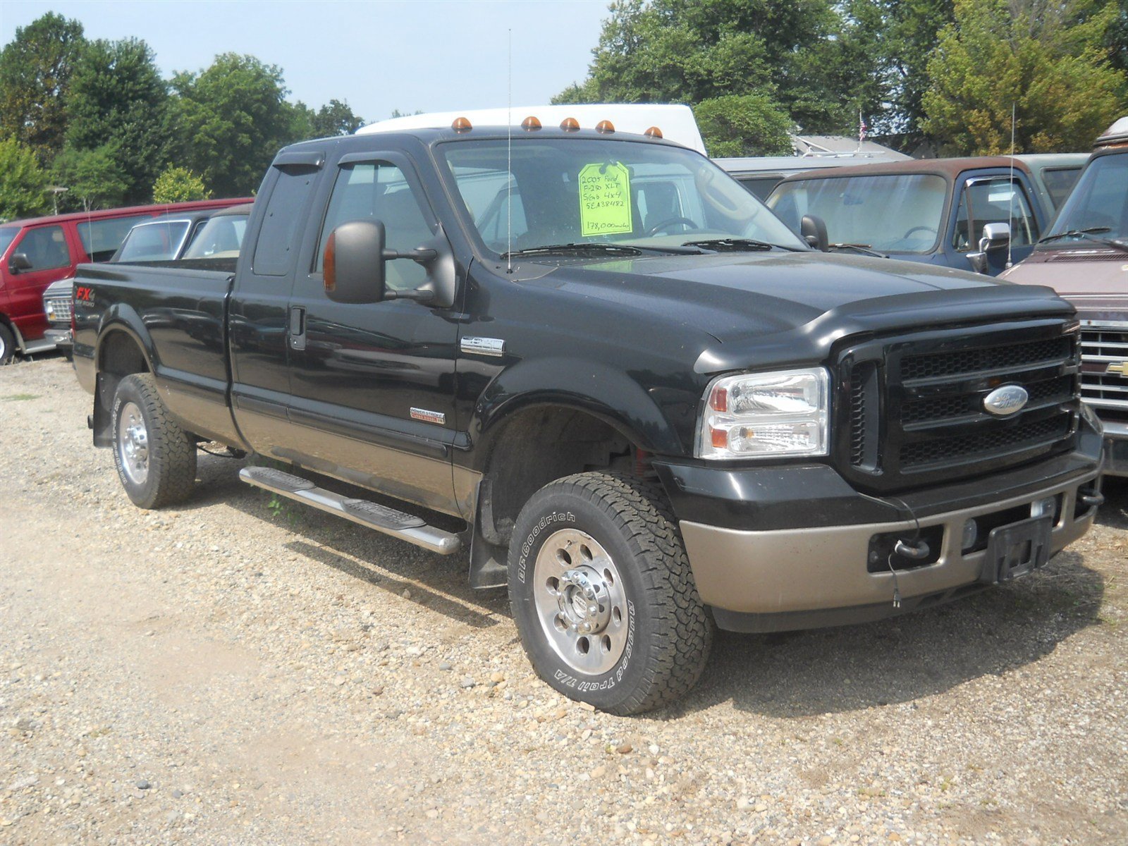 Used 2005 Ford F250 4x4 SuperCab Super Duty
