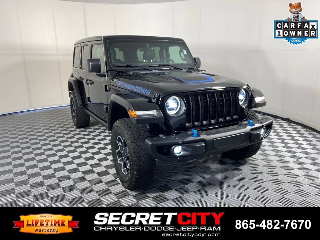 Used 2023 Jeep Wrangler Unlimited Rubicon 4xe w/ Steel Bumper Group