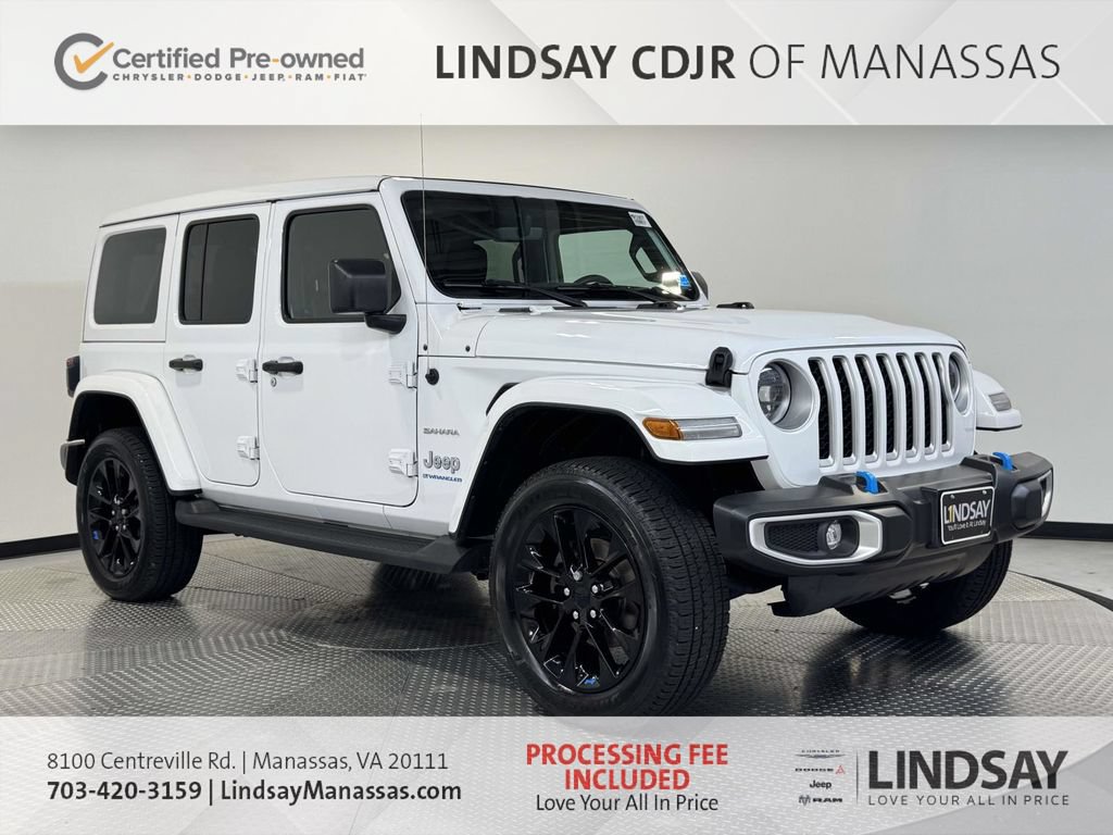 Certified 2023 Jeep Wrangler Unlimited Sahara w/ Cold Weather Group