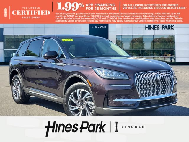 Certified 2023 Lincoln Corsair AWD w/ Equipment Group 101A