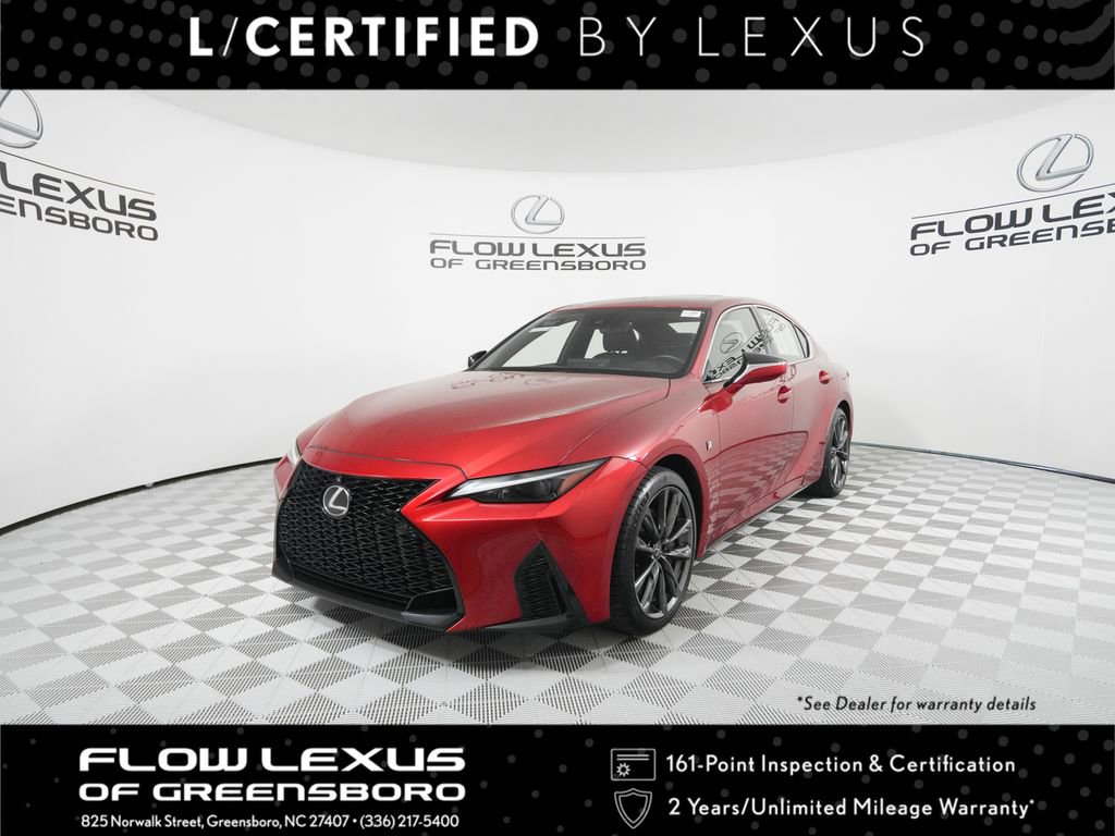 Certified 2023 Lexus IS 350 F Sport w/ Navigation Package