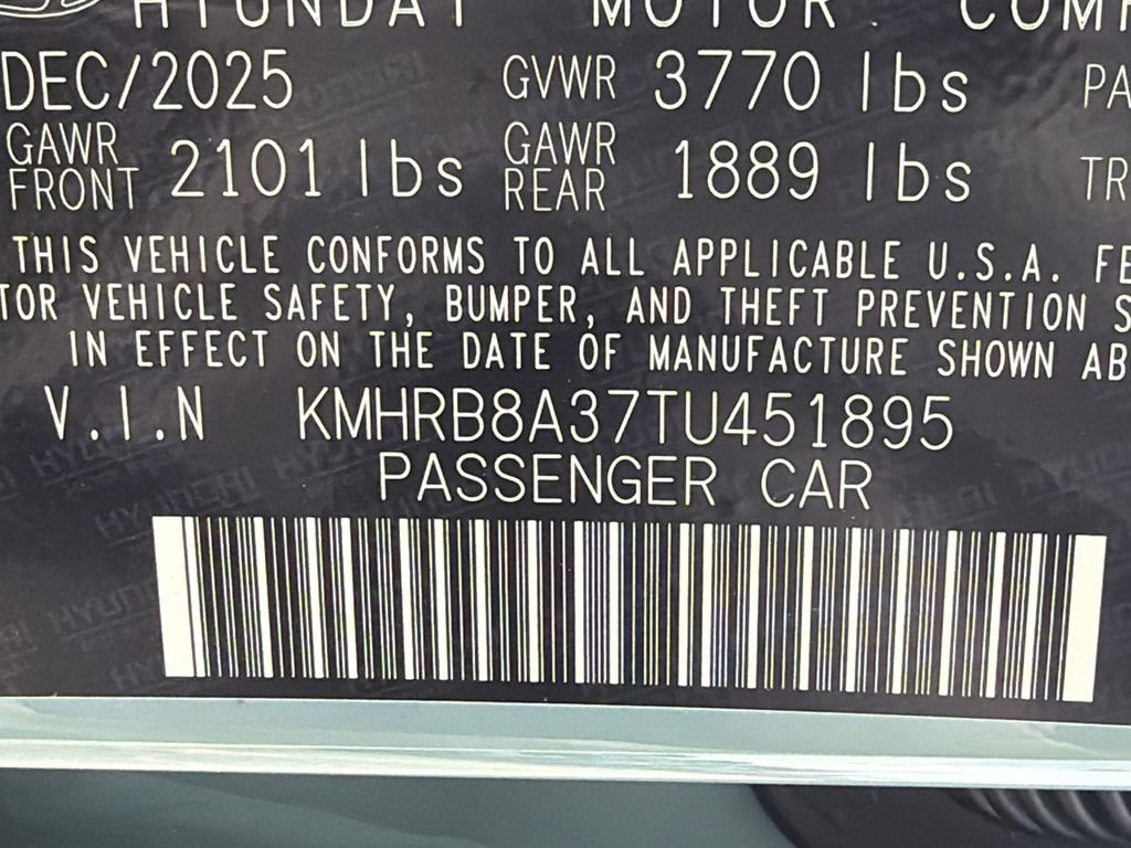 2026 Hyundai Venue SE