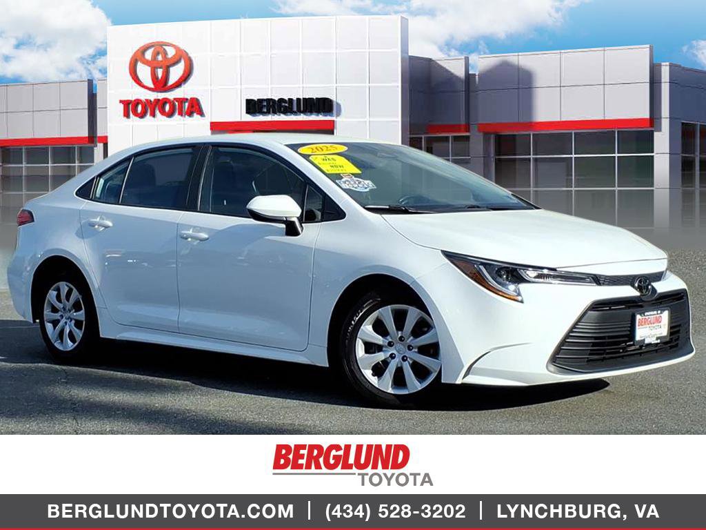 Certified 2025 Toyota Corolla LE