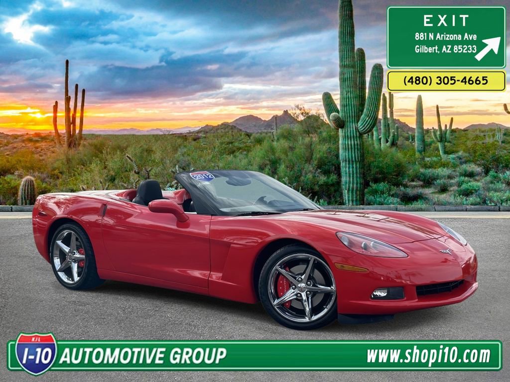Used 2012 Chevrolet Corvette Convertible w/ 2LT Preferred Equipment Group