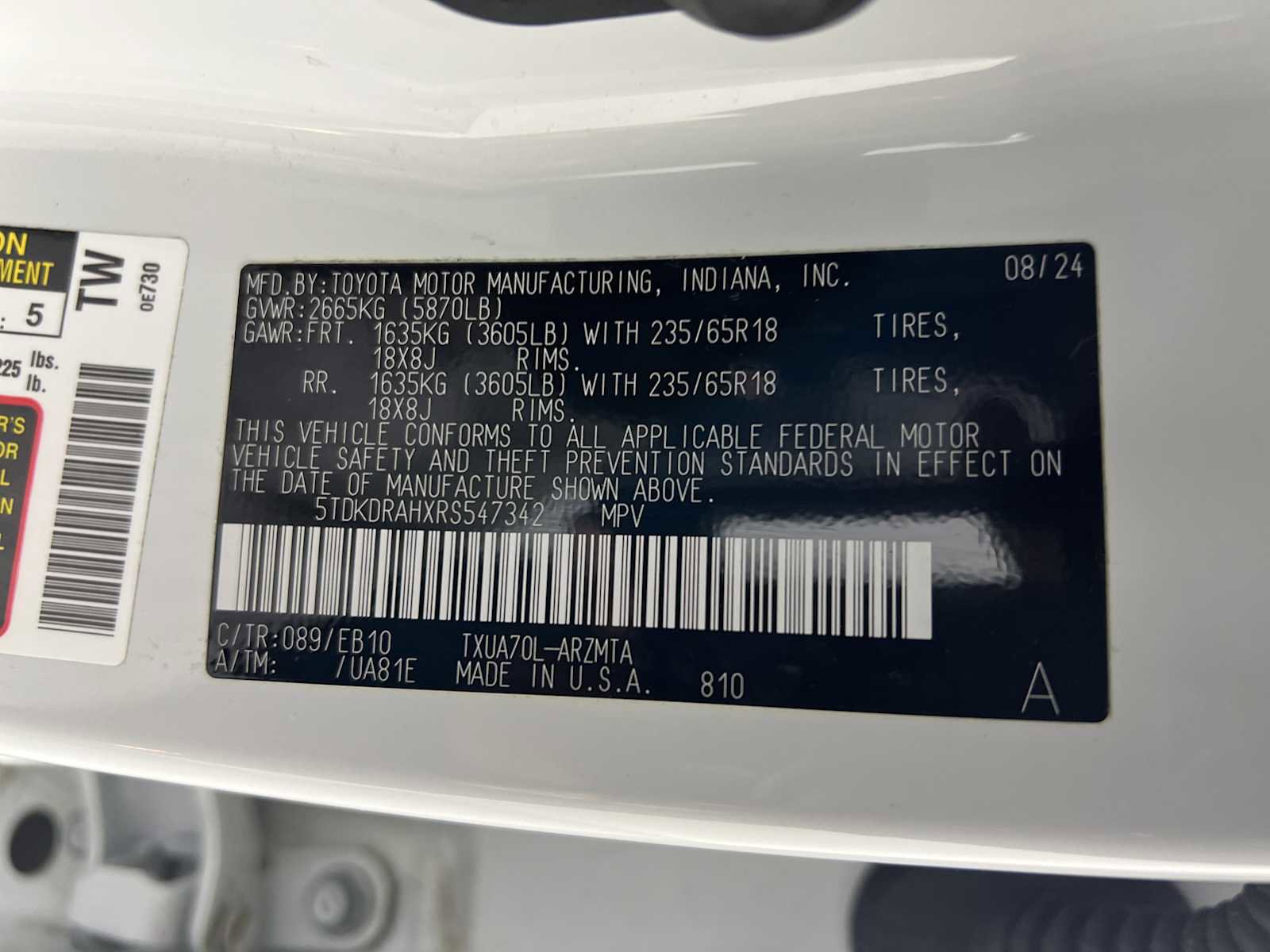 2024 Toyota Highlander XLE