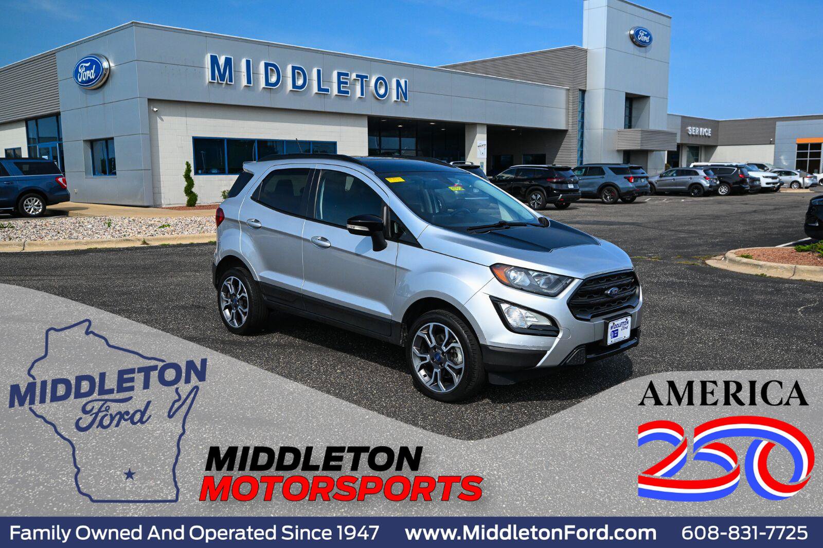 Used 2020 Ford EcoSport SES w/ SES Black Appearance Package