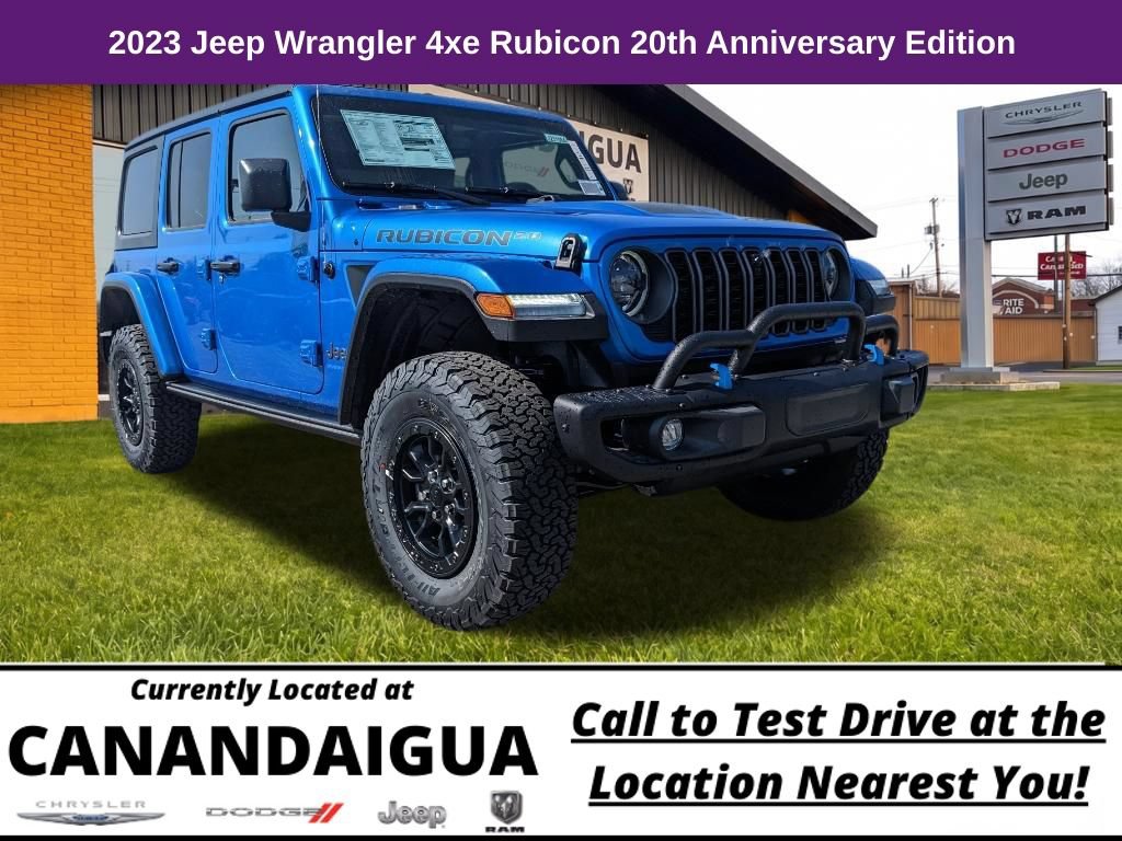 New 2023 Jeep Wrangler Unlimited Rubicon 4xe