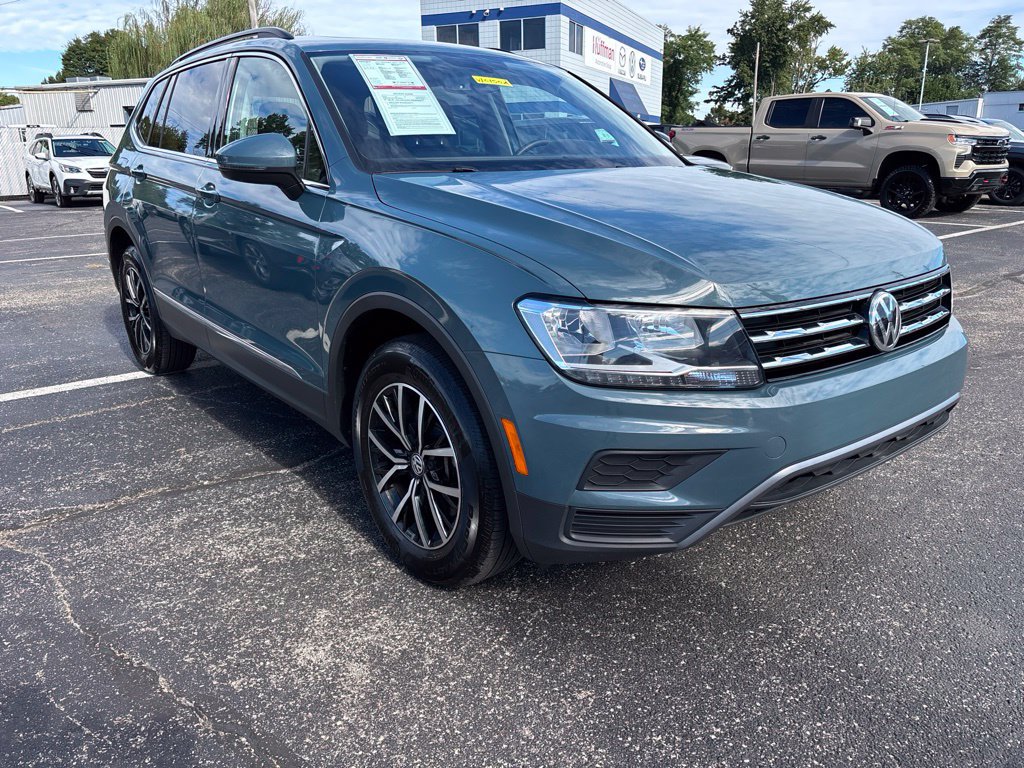 Used 2021 Volkswagen Tiguan SE w/ Panoramic Sunroof Package