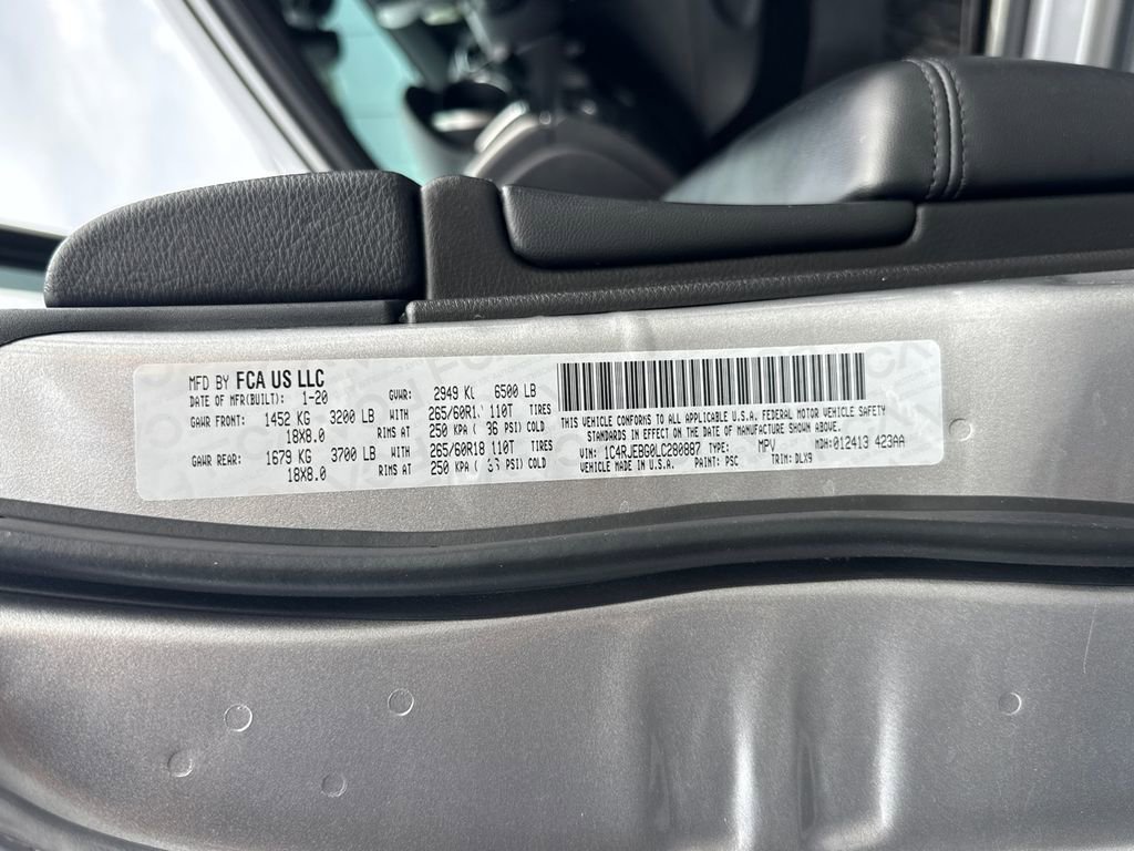 2020 Jeep Grand Cherokee Limited