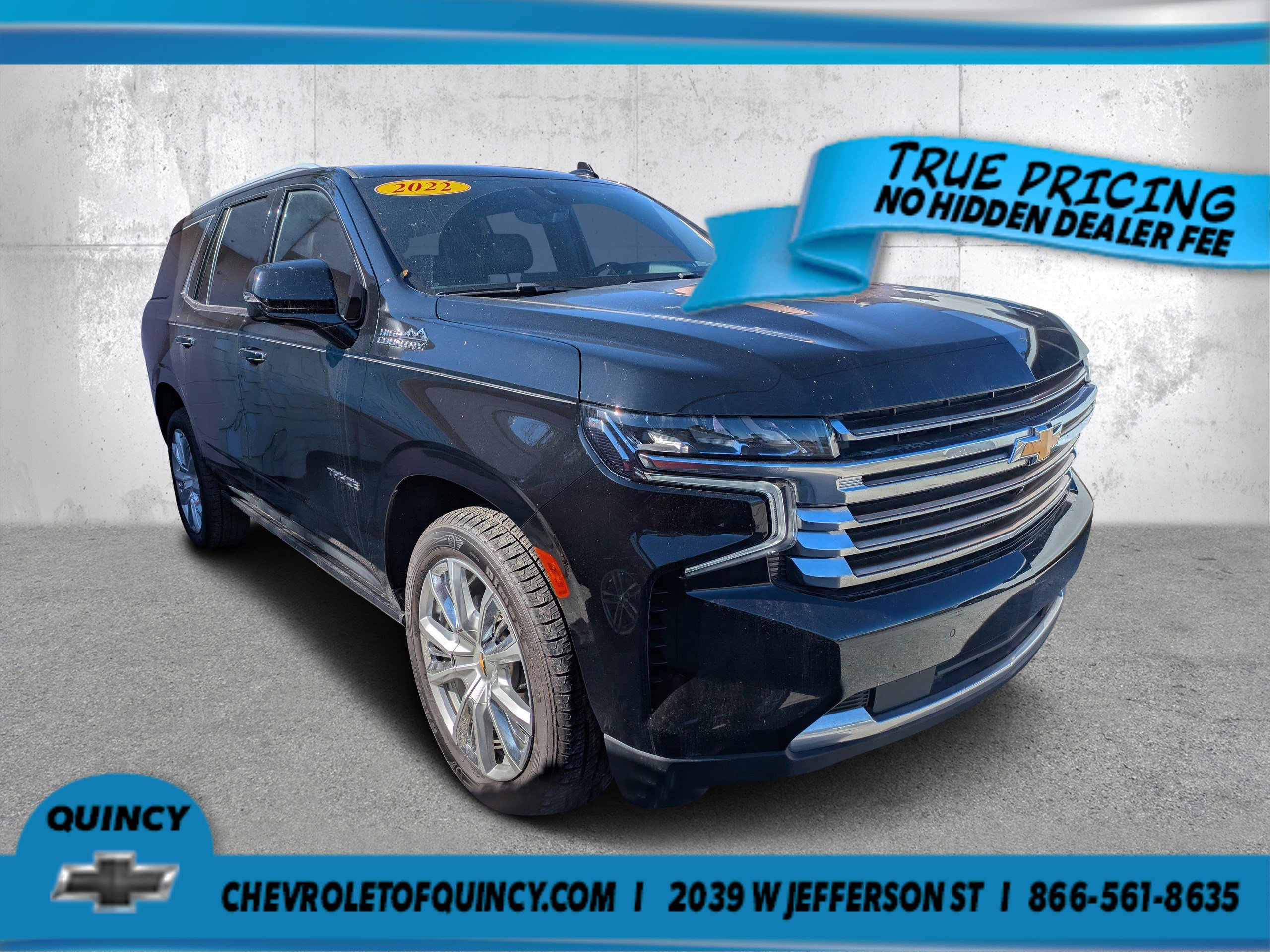 Used 2022 Chevrolet Tahoe High Country