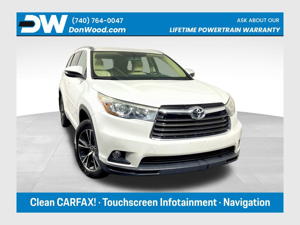 Used 2016 Toyota Highlander XLE w/ Protection Package #3