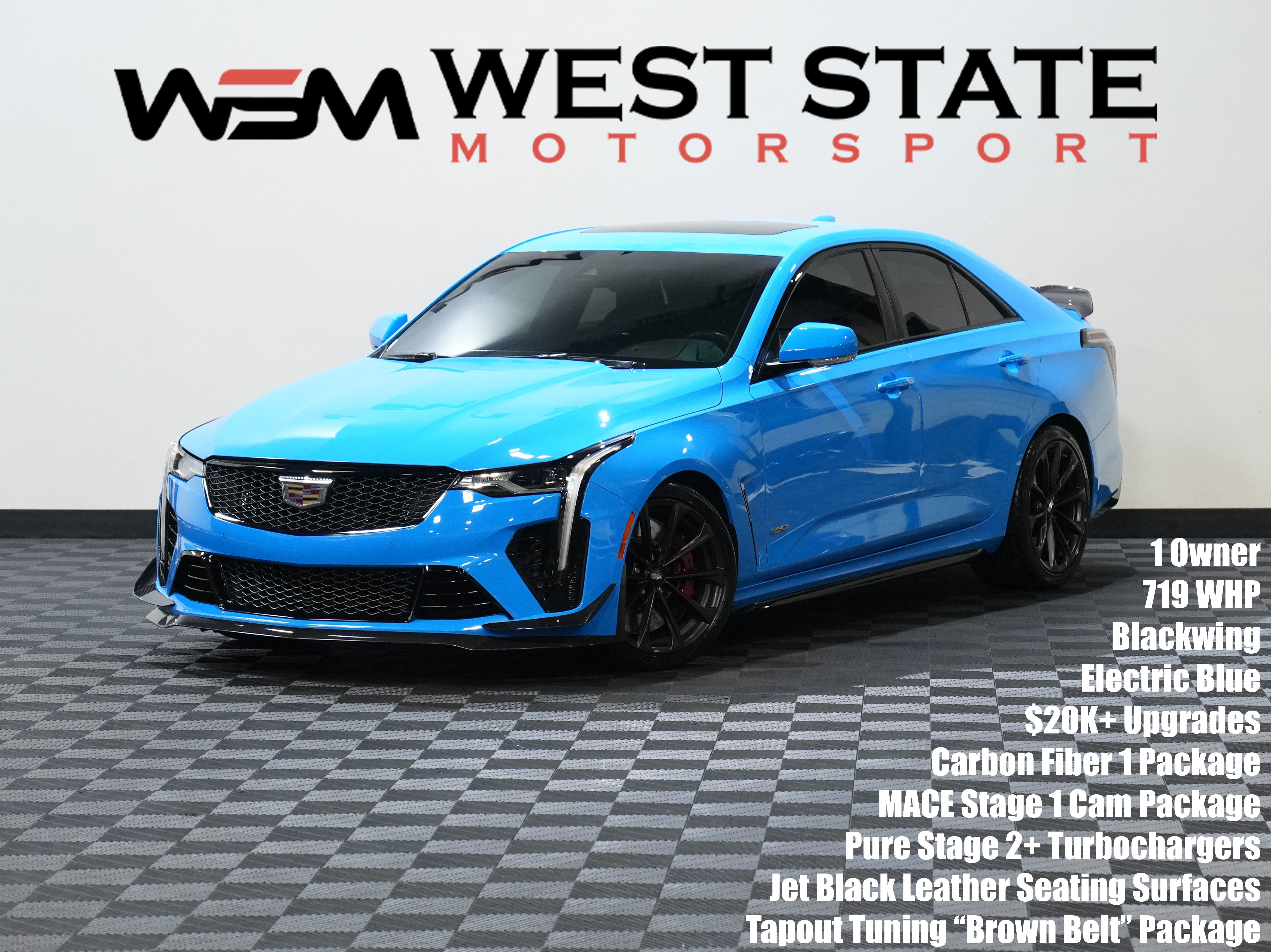 Used 2022 Cadillac CT4 V Blackwing w/ Carbon Fiber 1 Package