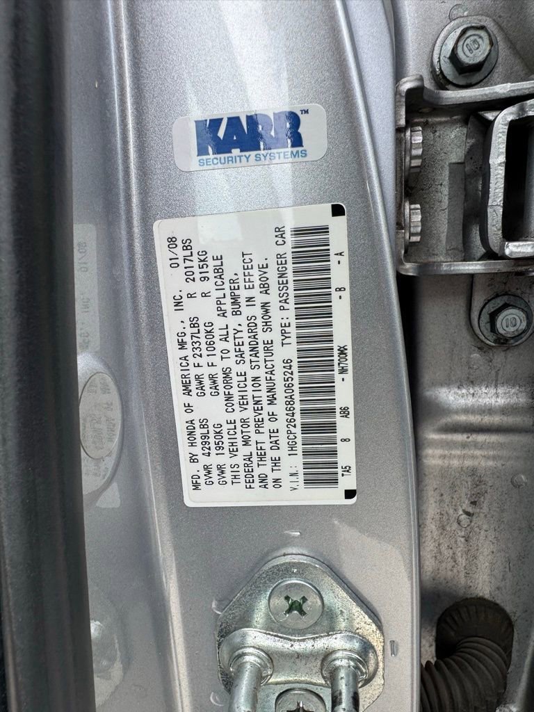 2008 Honda Accord LX-P