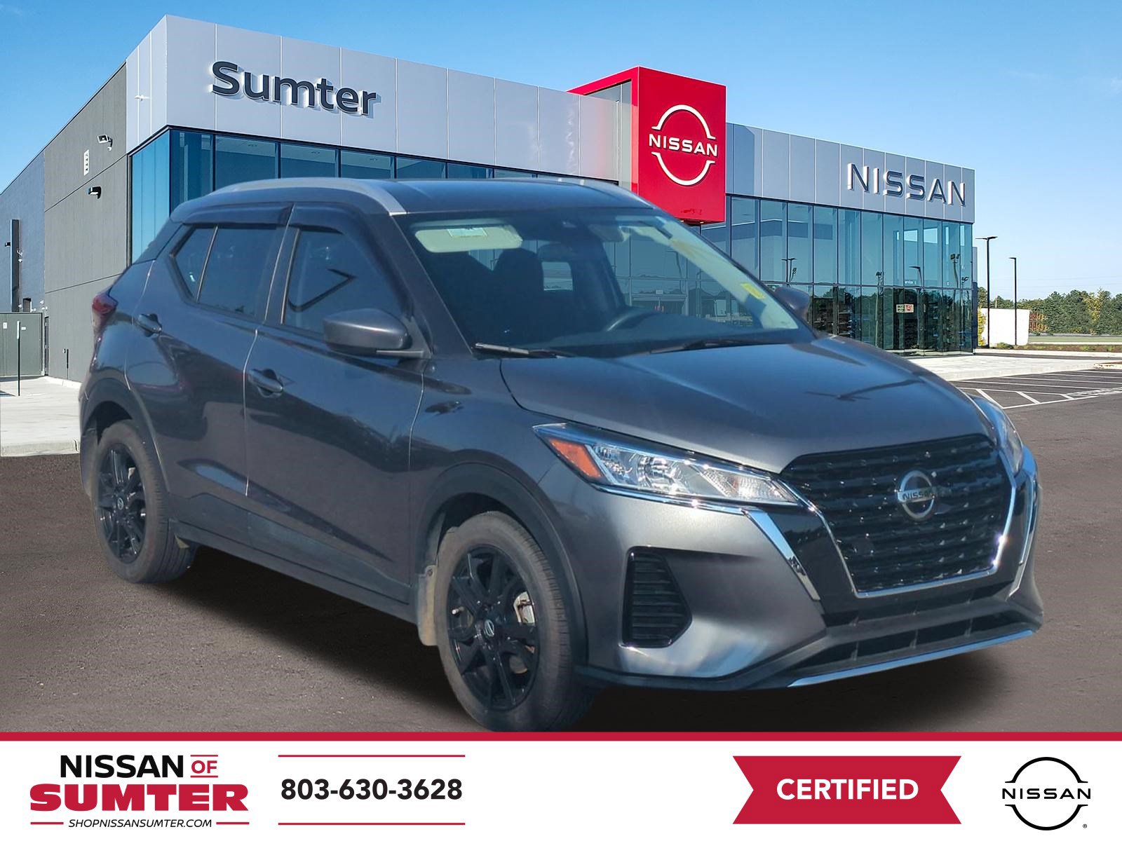 Certified 2021 Nissan Kicks SV