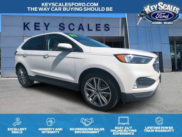 Certified 2023 Ford Edge Titanium w/ Class II Trailer Tow Package