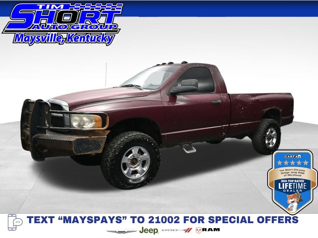 Used 2003 Dodge Ram 2500 Truck 4x4 Regular Cab
