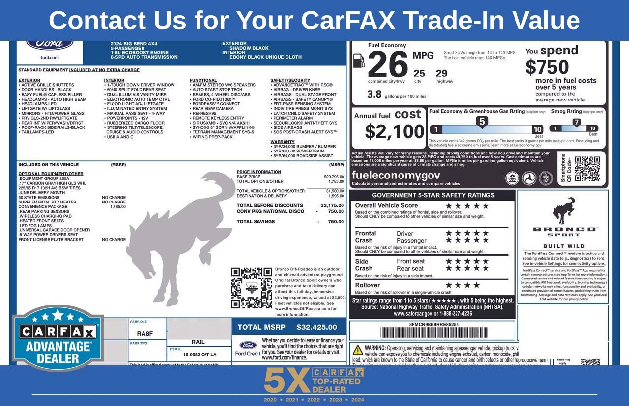 2024 Ford Bronco Sport Big Bend