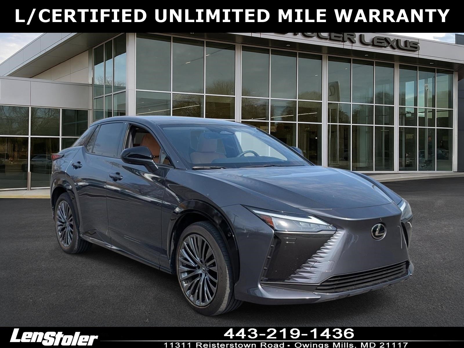 Certified 2023 Lexus RZ 450e Premium w/ Accessory Package (Z1)