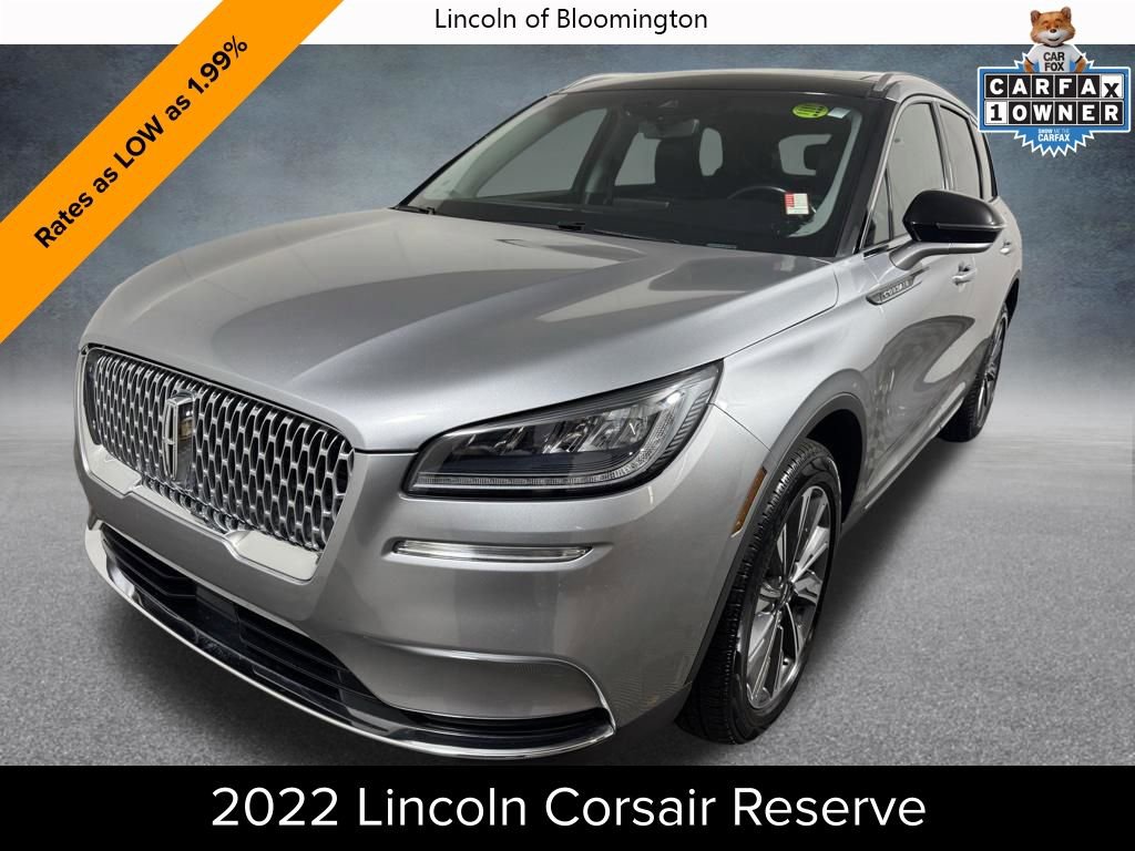 Certified 2022 Lincoln Corsair Reserve w/ Elements Package