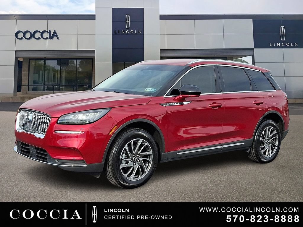 Certified 2021 Lincoln Corsair AWD w/ Equipment Group 101A