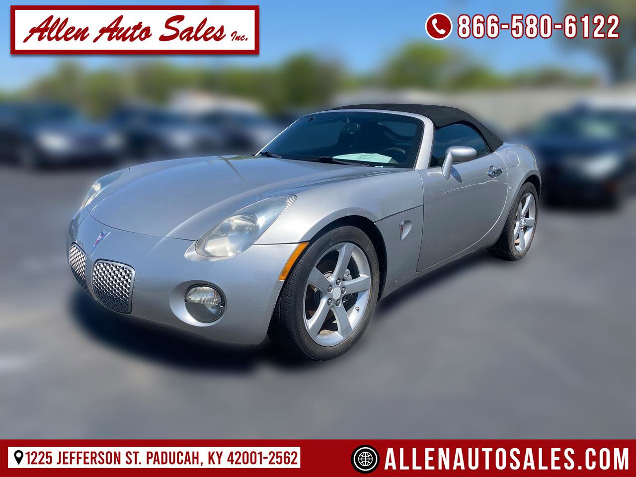 Used 2008 Pontiac Solstice Convertible w/ Preferred Package