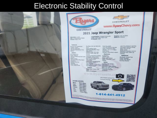 2021 Jeep Wrangler Sport