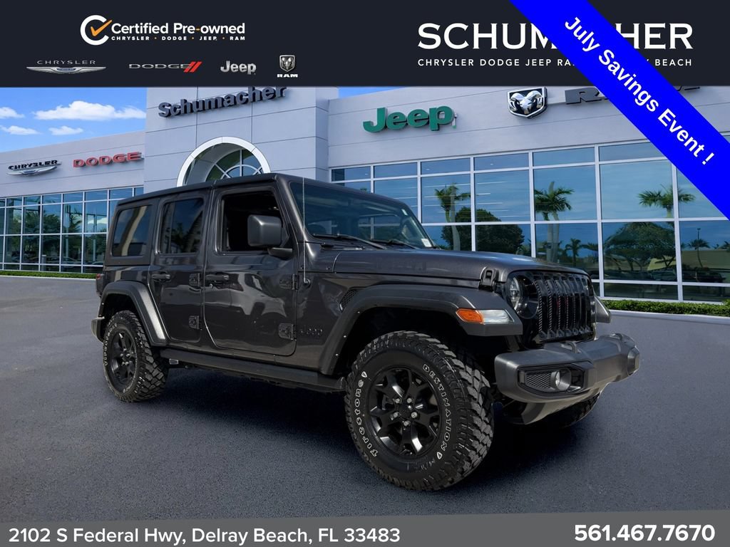 Used 2022 Jeep Wrangler Unlimited Sport