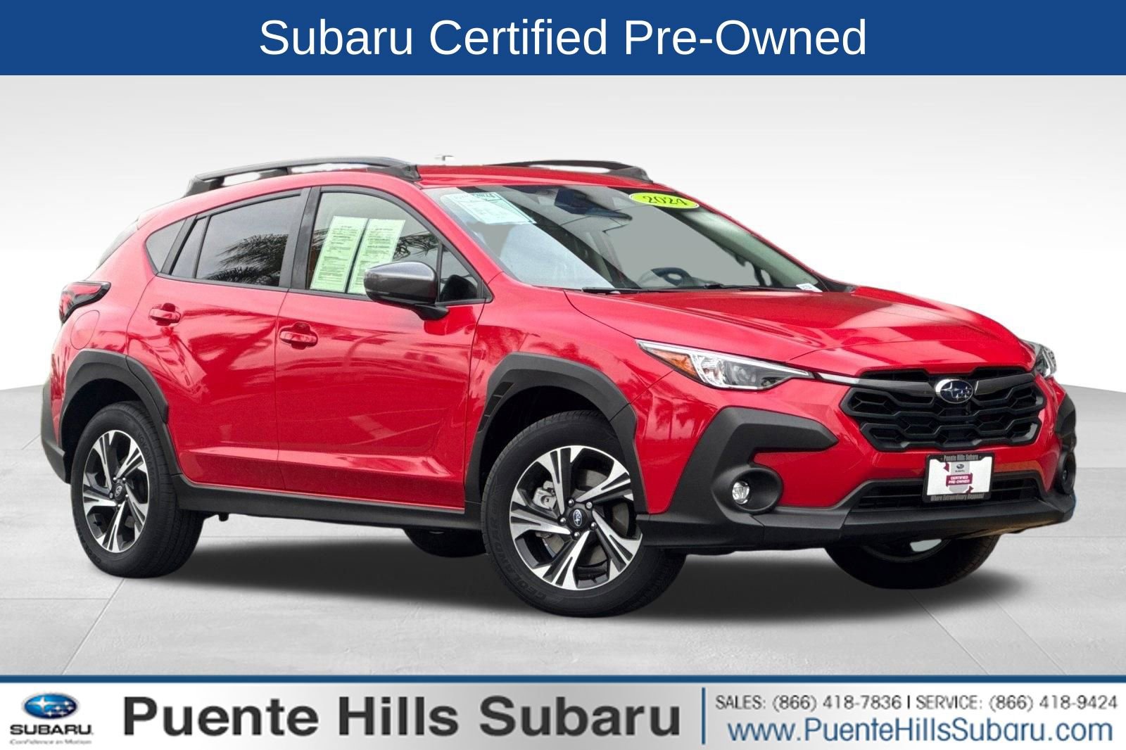 Certified 2024 Subaru Crosstrek 2.0i Premium w/ Crosstrek Mirror Package