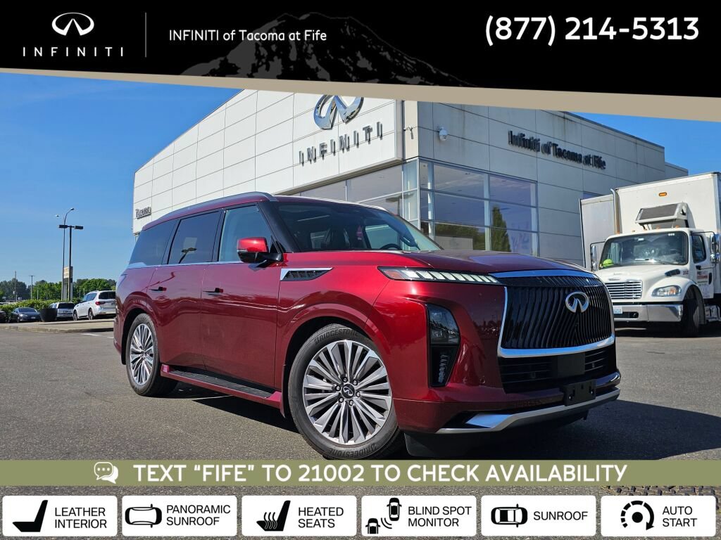 New 2025 INFINITI QX80 Sensory w/ Premium Cargo Package
