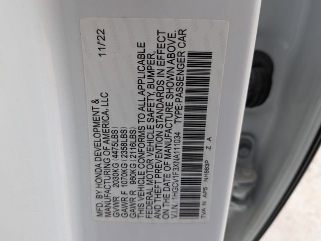 2022 Honda Accord Sport