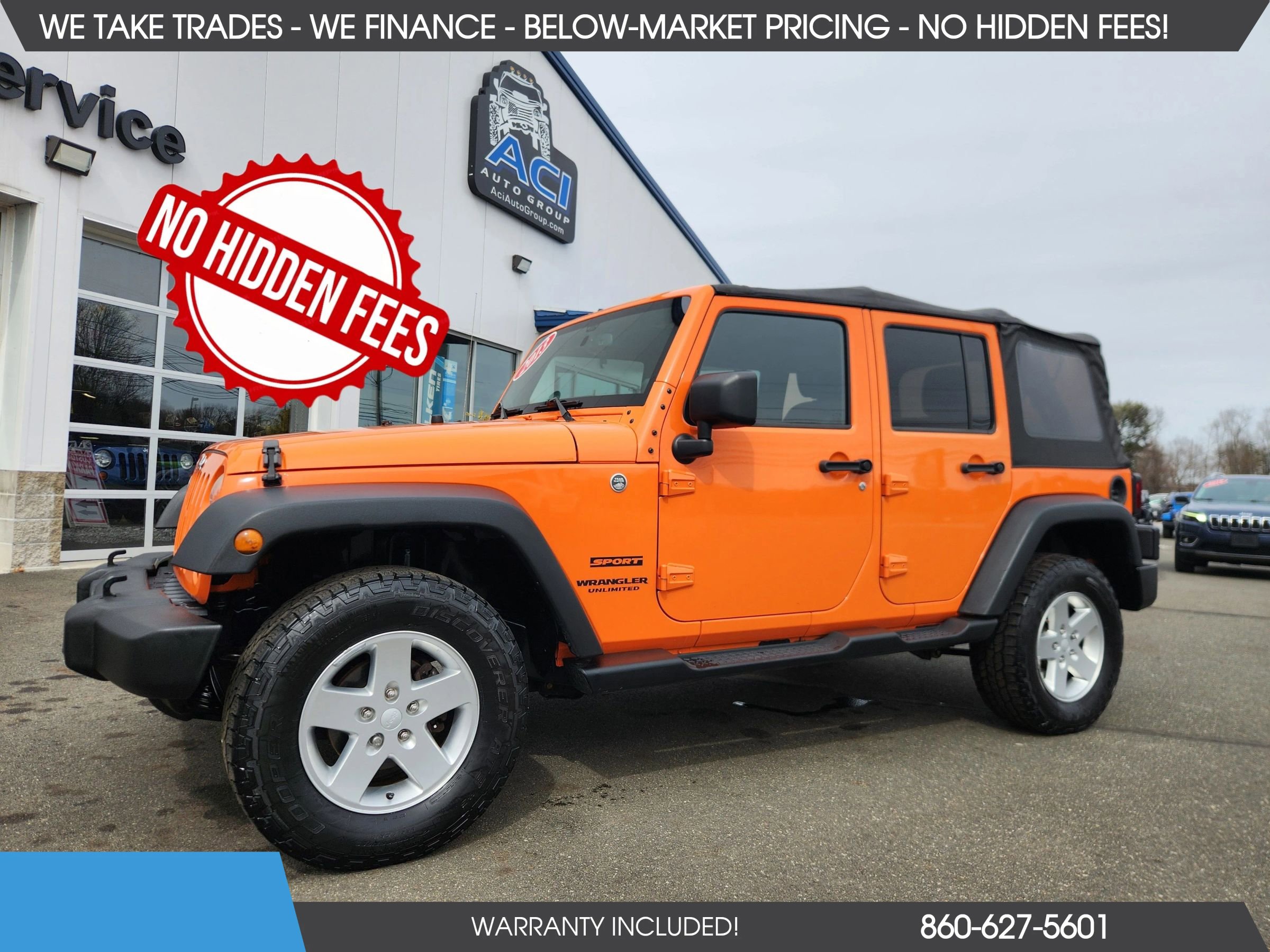 Used 2013 Jeep Wrangler Unlimited Sport