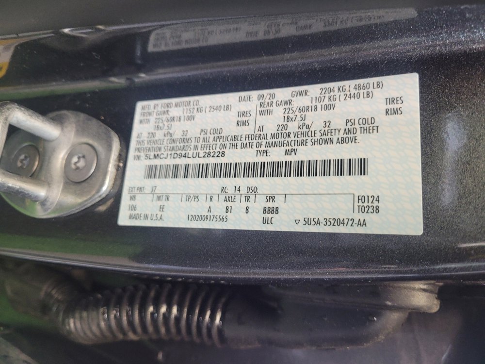 2020 Lincoln Corsair AWD