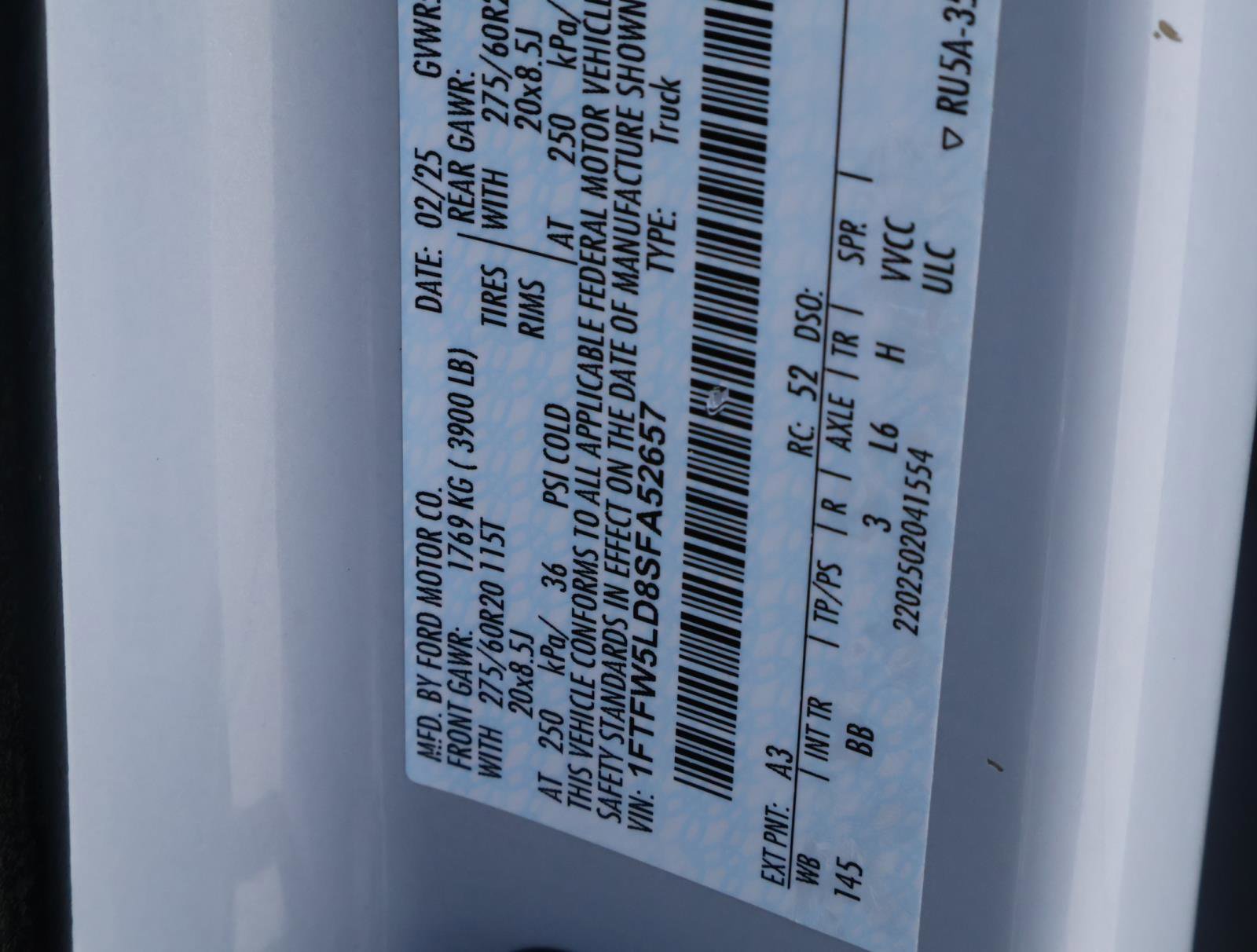 2025 Ford F150 Lariat