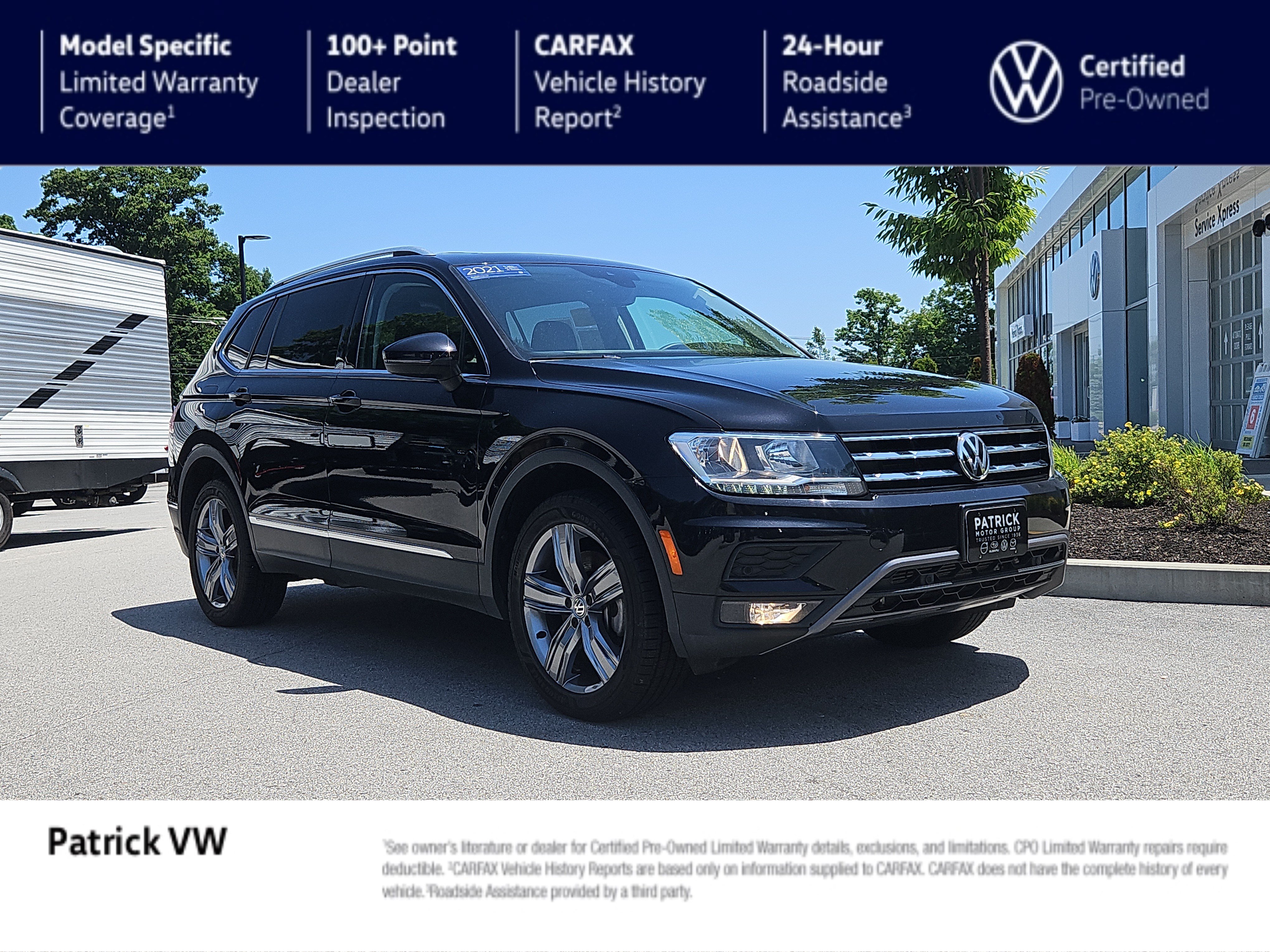Certified 2021 Volkswagen Tiguan SEL