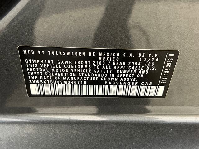 2025 Volkswagen Jetta S