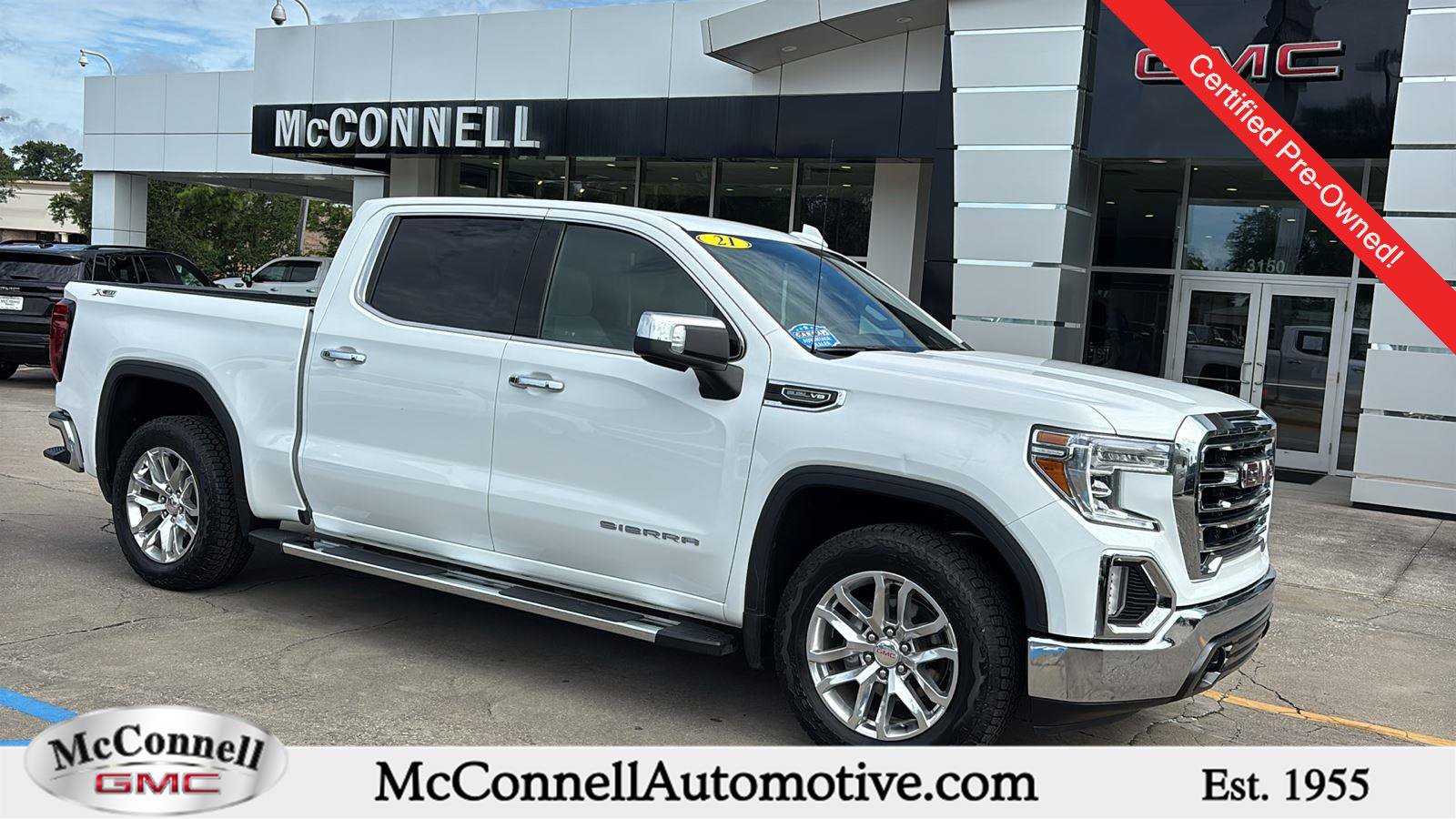 Certified 2021 GMC Sierra 1500 SLT w/ SLT Convenience Package