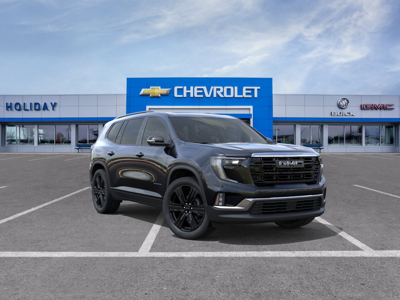 New 2026 GMC Acadia Elevation w/ Black Edition