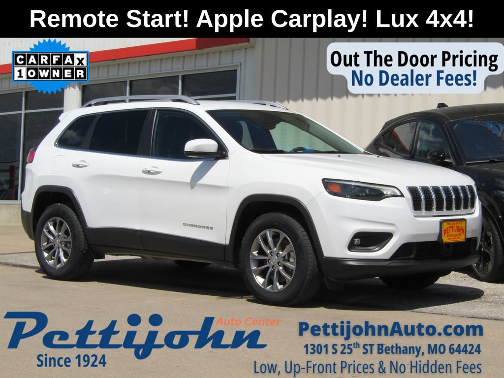 Used 2021 Jeep Cherokee Latitude Lux