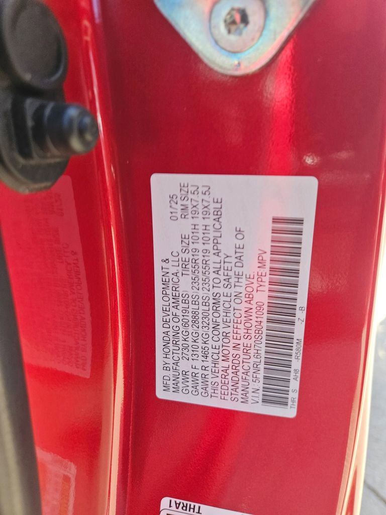 2025 Honda Odyssey Sport-L