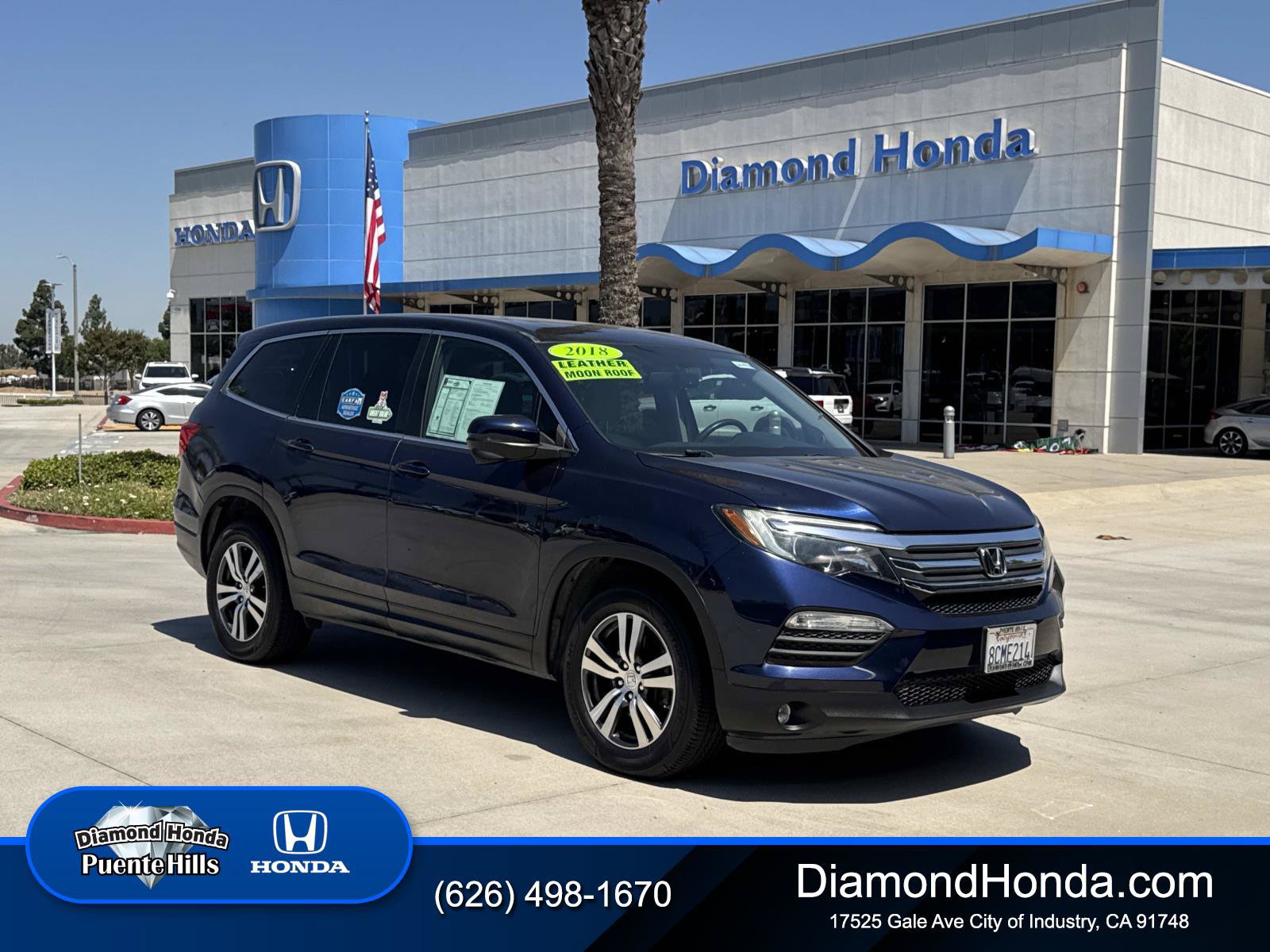 Used 2018 Honda Pilot EX-L