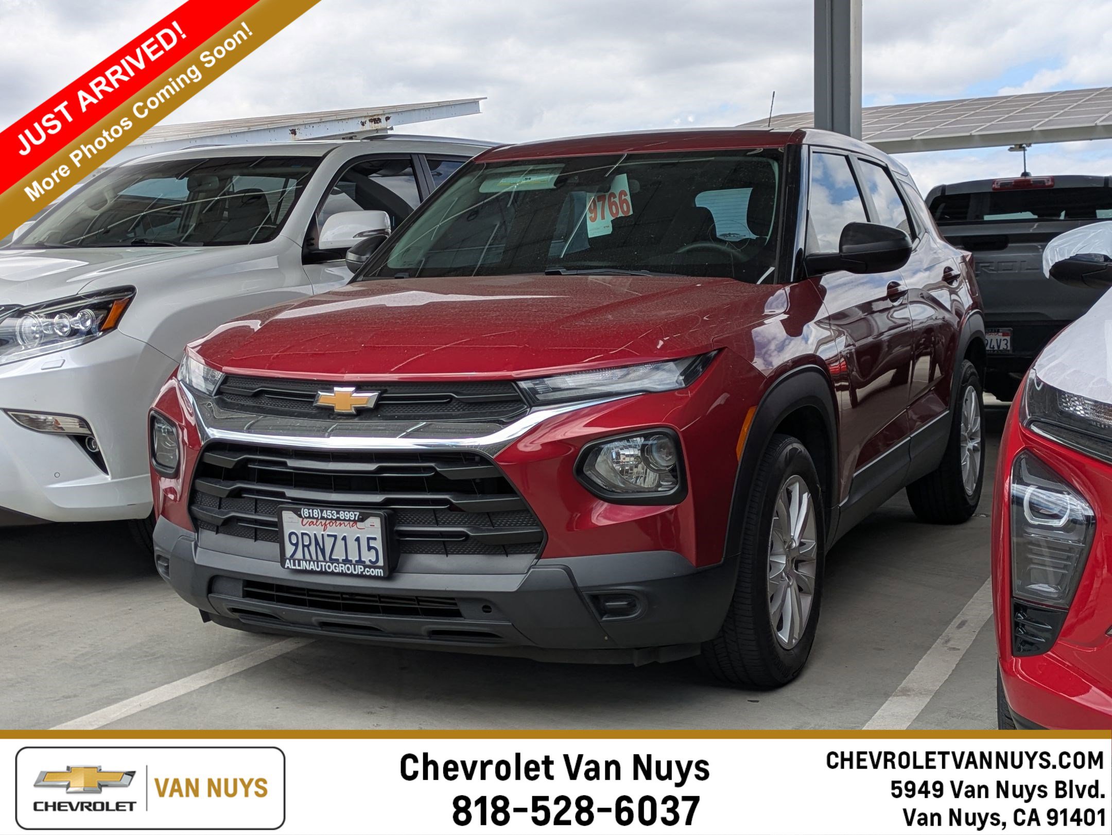 Used 2021 Chevrolet TrailBlazer LS