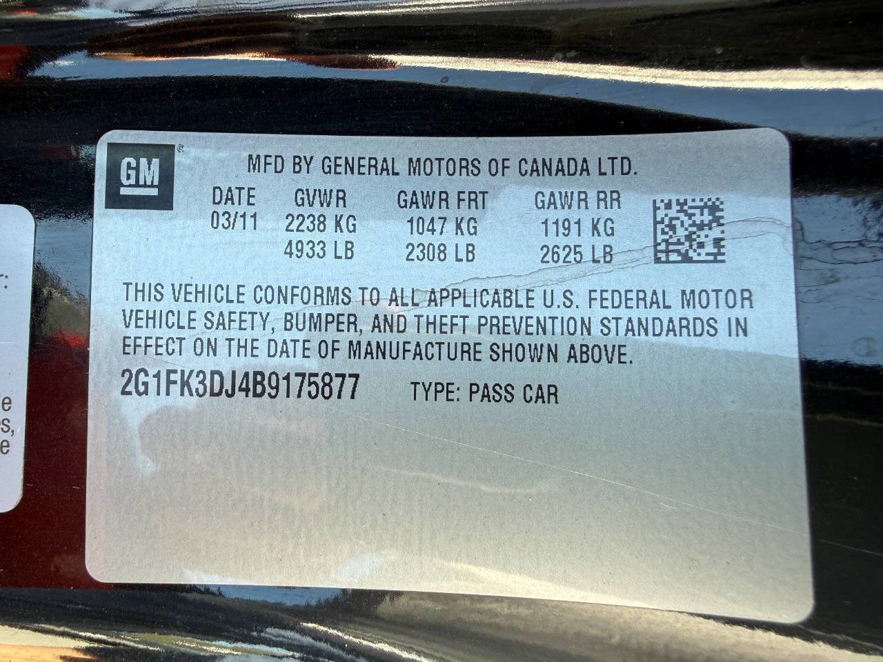 2011 Chevrolet Camaro SS