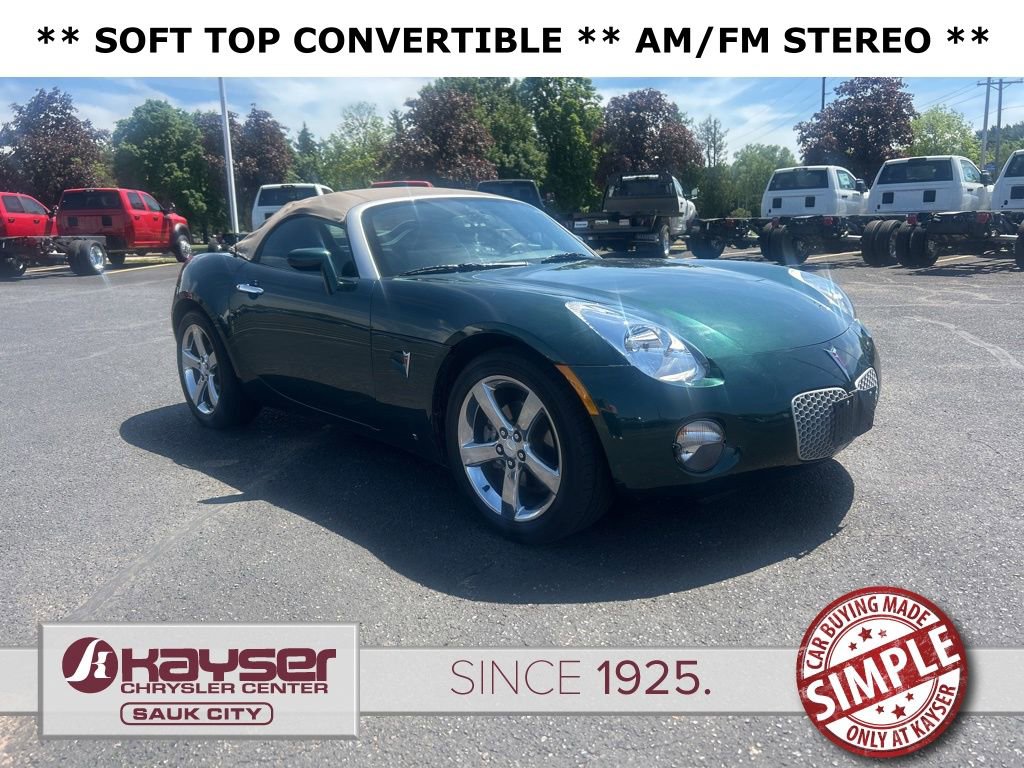 Used 2007 Pontiac Solstice Convertible w/ Premium Package